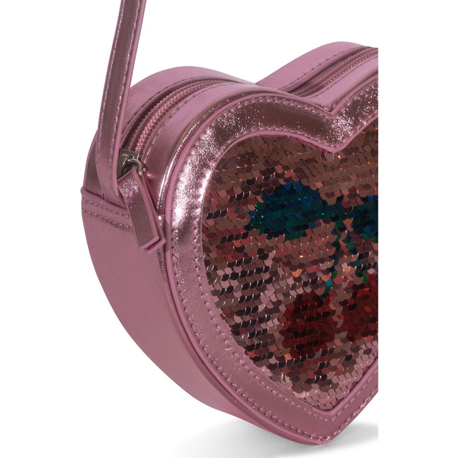 Reversible Sequin Purse, Cherries - Bags - 5