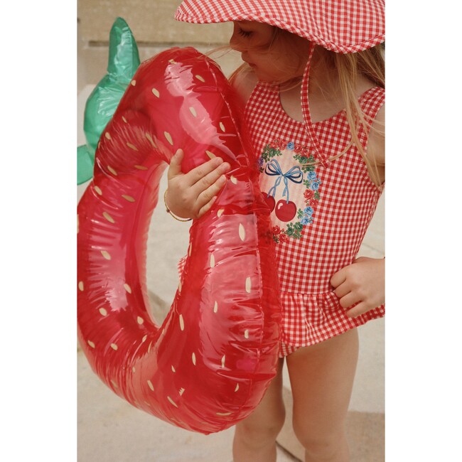 Swim Ring Strawberry - Pool Toys - 2