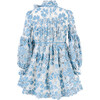 Lori Embroidered Mini Dress, Blue - Dresses - 2