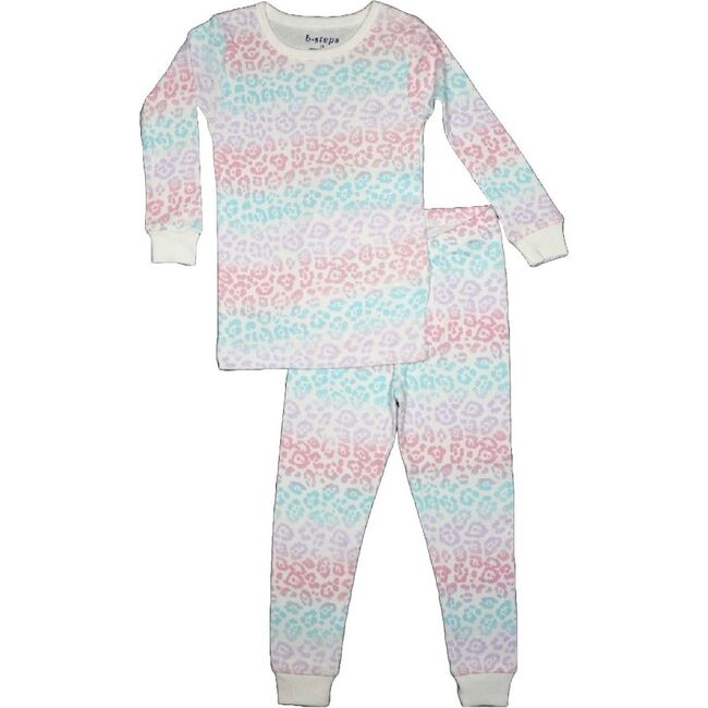 Kids Pajamas, Rainbow Cheetah