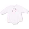 Pink Golf Sweatshirt Bubble - Rompers - 1 - thumbnail