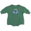 Green Golf Sweatshirt Bubble - Rompers - 1 - thumbnail