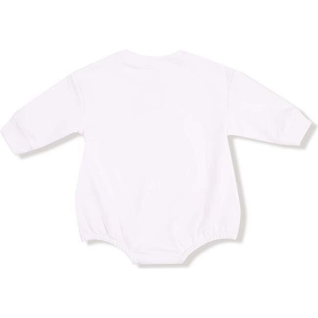 Pink Golf Sweatshirt Bubble - Rompers - 2