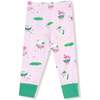 Long Sleeve Loungewear Set, Pink Golf - Mixed Apparel Set - 3