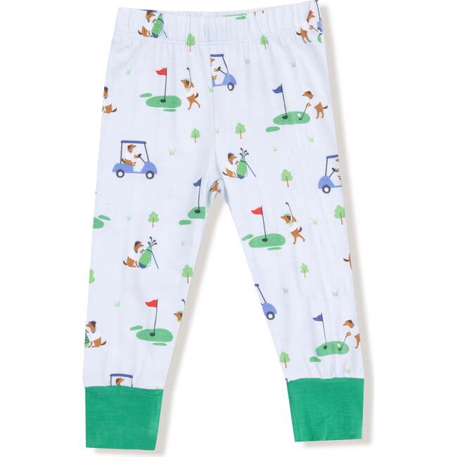 Short Sleeve Loungewear Set, Green Golf - Mixed Apparel Set - 4