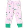 Short Sleeve Loungewear Set, Pink Golf - Mixed Apparel Set - 4