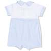 Polo Shortie with Contrast, Blue Golf - Rompers - 2