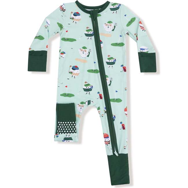 Convertible Romper, Green Golf
