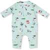 Uni Romper, Green Golf - Rompers - 1 - thumbnail