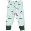 Long Sleeve Loungewear Set, Green Golf - Mixed Apparel Set - 2