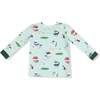 Long Sleeve Loungewear Set, Green Golf - Mixed Apparel Set - 3
