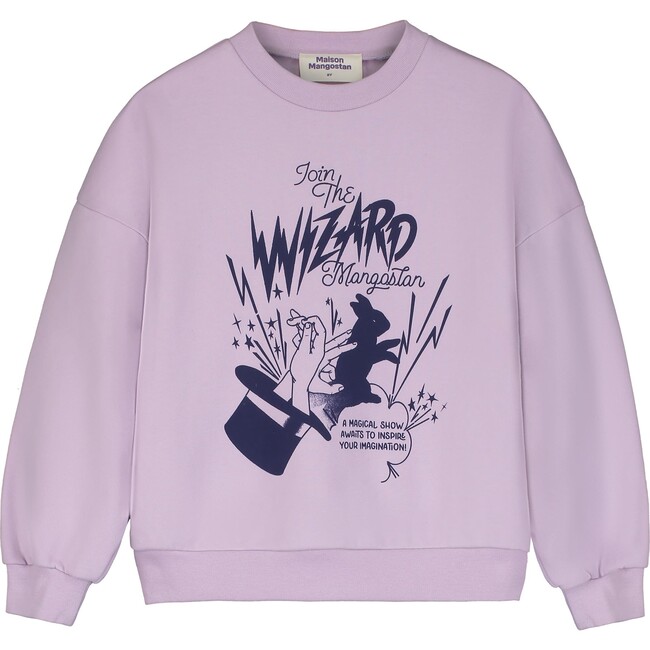 WIZARD SWEATSHIRT, LILAC