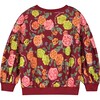 ROSES AO SWEATSHIRT, BURGUNDY - Sweatshirts - 2