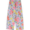 ROSES FLEECE TROUSERS, LILAC - Pants - 3