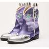 LITCHY BOOTS, METALLIC PURPLE - Boots - 1 - thumbnail