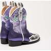 LITCHY BOOTS, METALLIC PURPLE - Boots - 2