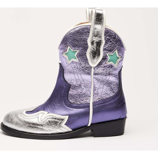 LITCHY BOOTS, METALLIC PURPLE - Boots - 3