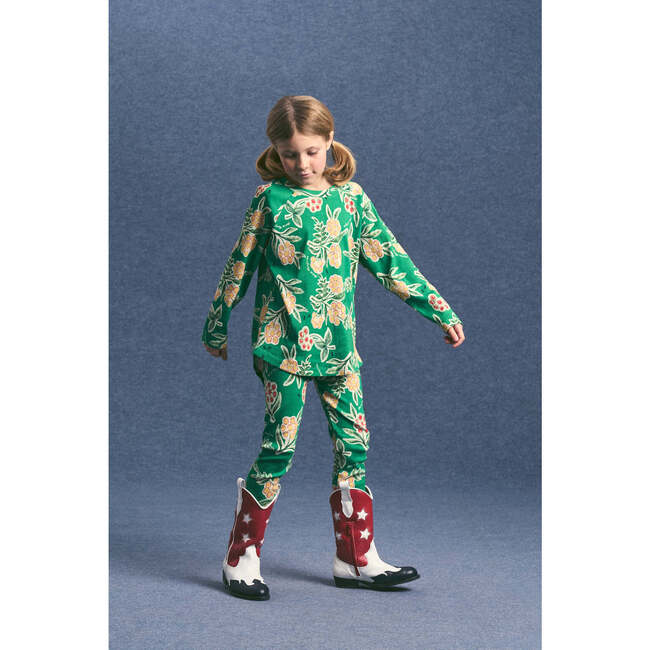 MIMOSAS LEGGING, GREEN - Leggings - 4