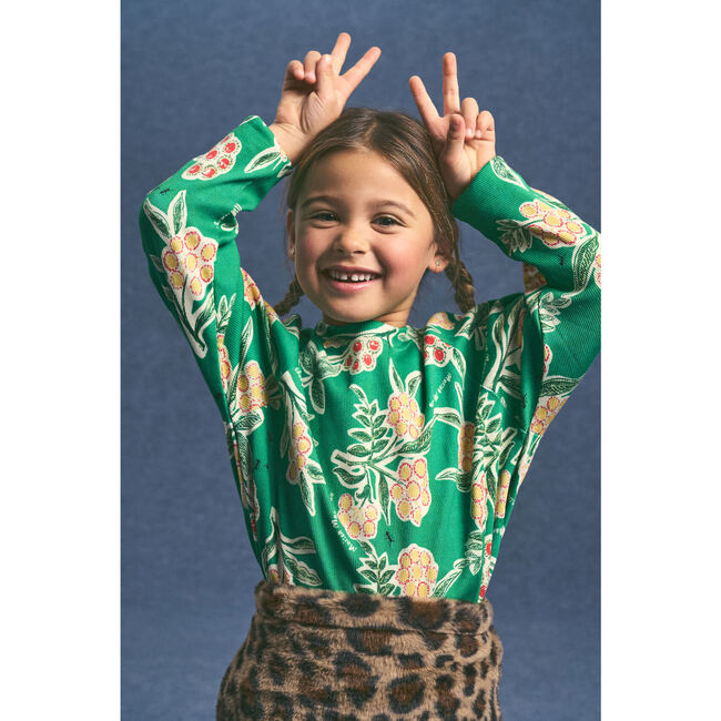 MIMOSA T-SHIRT, GREEN - T-Shirts - 2