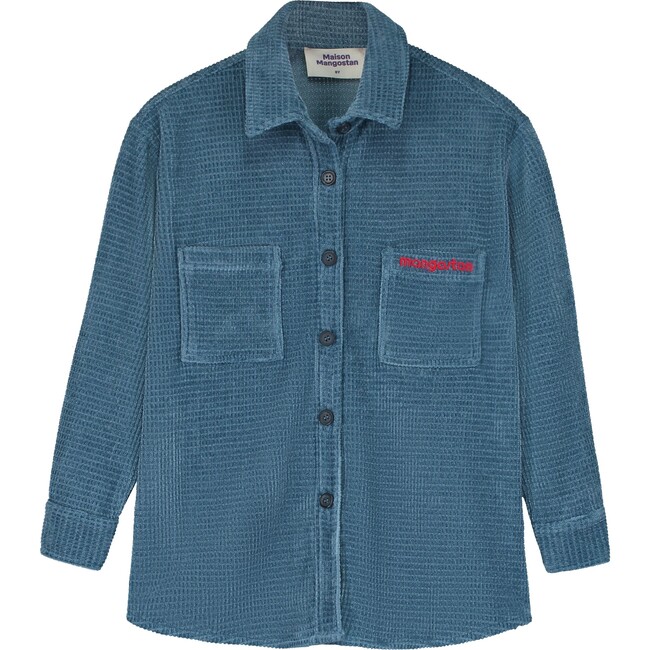 HARLEQUIN PANTS, ANGORA/BLUE