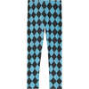 HARLEQUIN LEGGING, GREY/BLUE - Leggings - 1 - thumbnail