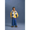 HARLEQUIN VEST, BLUE/IVORY - Vests - 4