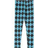 HARLEQUIN LEGGING, GREY/BLUE - Leggings - 3