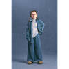 HARLEQUIN PANTS, ANGORA/BLUE - Pants - 4