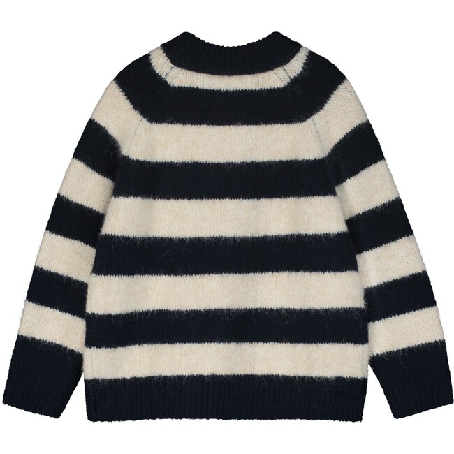 I LOVE KNIT, BLUE/IVORY - Sweaters - 3