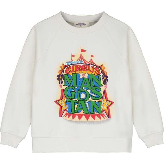 CIRCUS SWEATSHIRT, CLOUDY WHITE