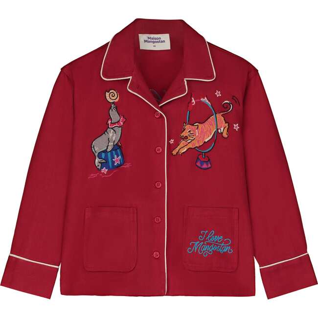 CHENILLE SHIRT, BLUE