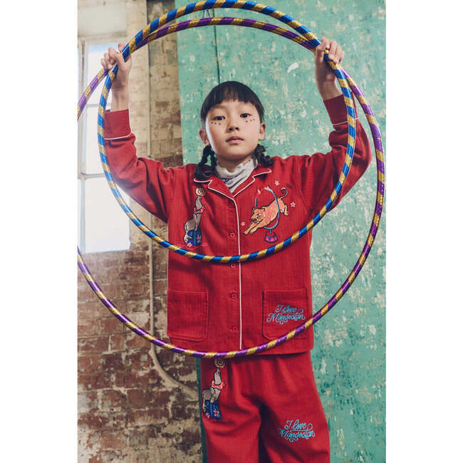 CHENILLE SHIRT, BLUE