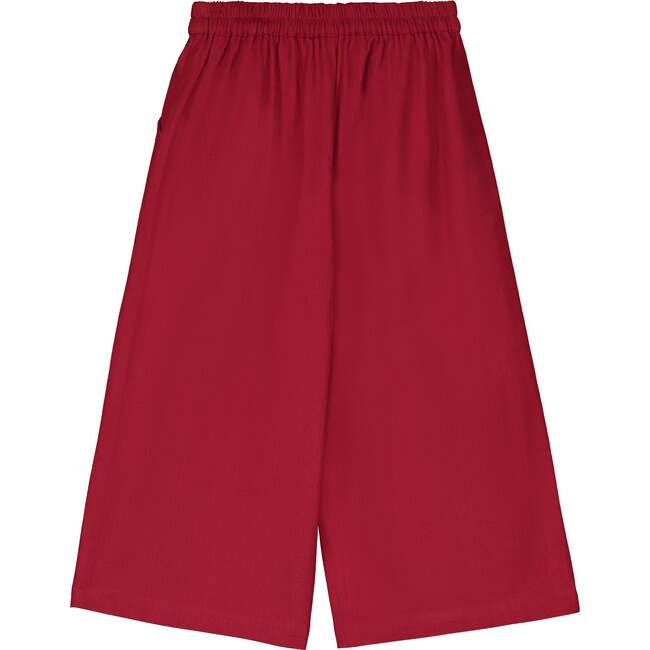 CIRCUS PANTS, BURGUNDY