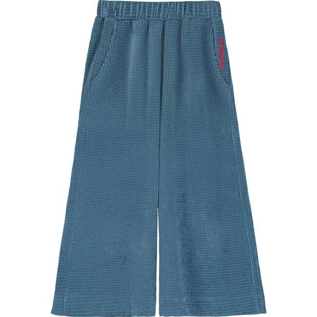 CHENILLE PANTS, BLUE