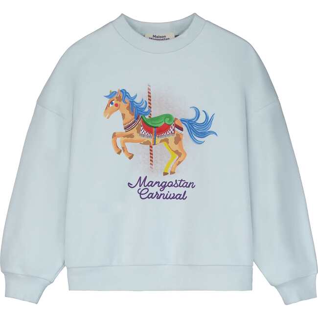 CARNIVAL SWEATSHIRT, SKY BLUE