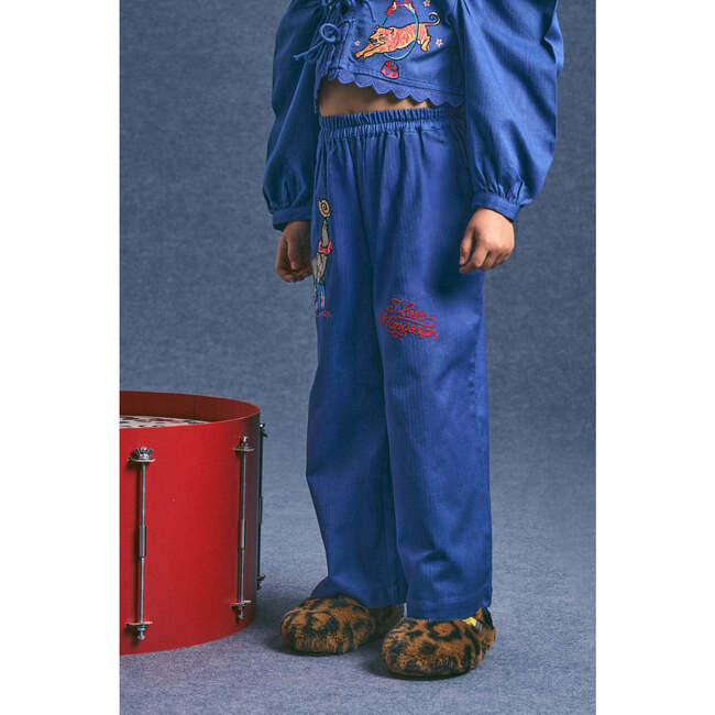CIRCUS PANTS, BLUE - Pants - 4