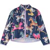 CARNIVAL FLEECE JACKET, NAVY - Jackets - 1 - thumbnail