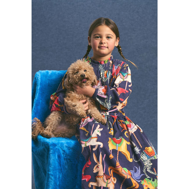 CARNIVAL DRESS, NAVY - Dresses - 2