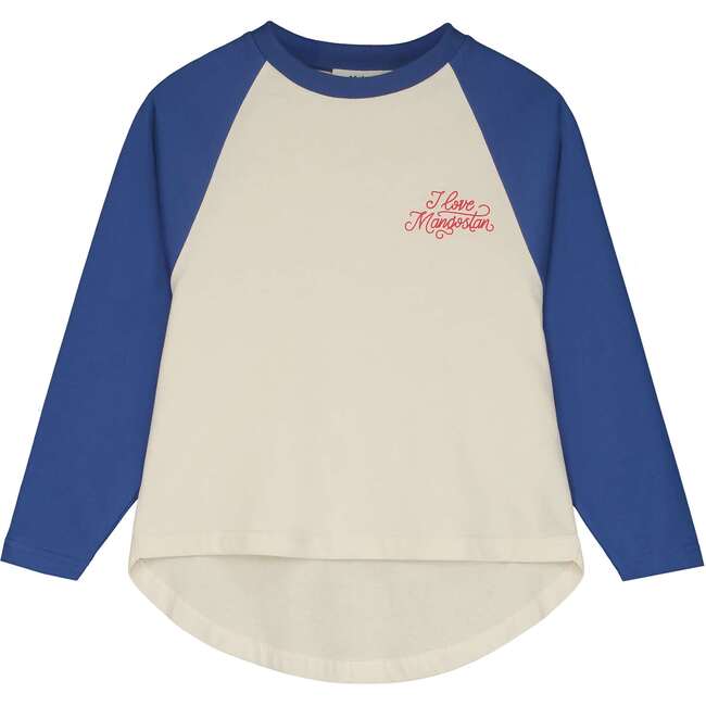 BICOLOR T-SHIRT, WHITE/BLUE