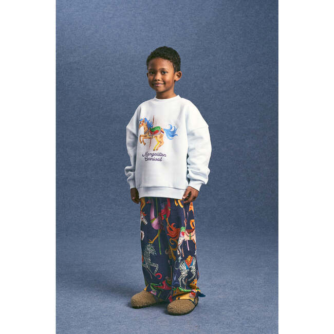 CARNIVAL TROUSERS, NAVY - Pants - 4
