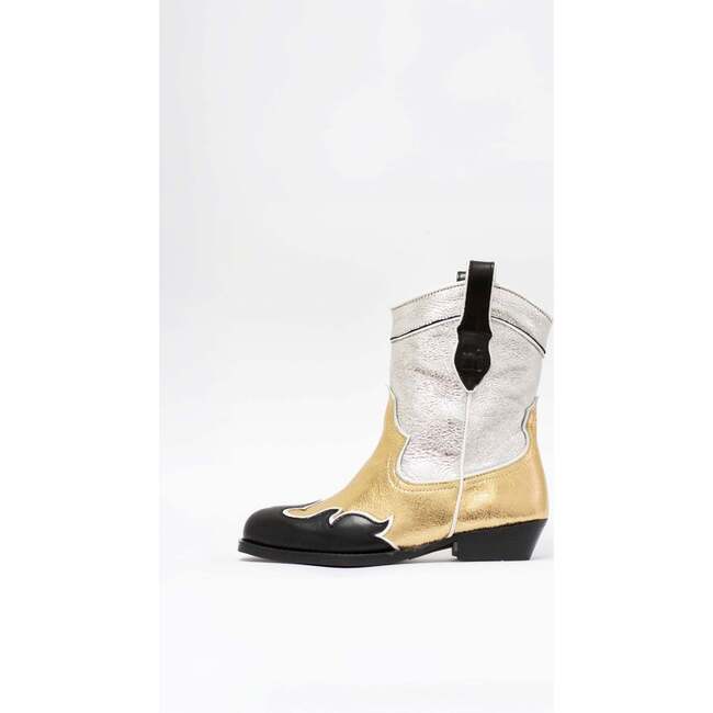CITRUS BOOTS, BLACK GOLDEN & SILVER - Boots - 3