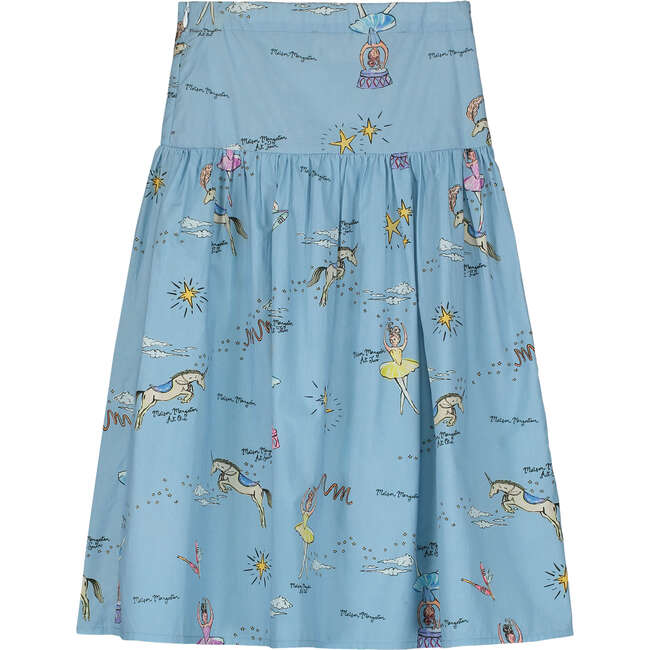 BALLERINA SKIRT, SKY BLUE - Skirts - 3