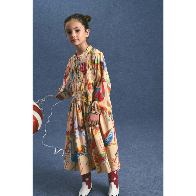 CARNIVAL DRESS, SAGE - Dresses - 4