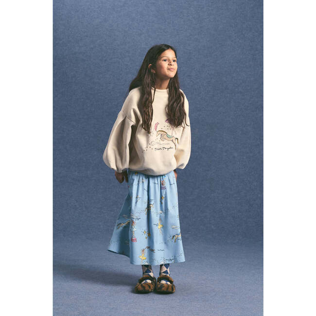 BALLERINA SKIRT, SKY BLUE - Skirts - 4