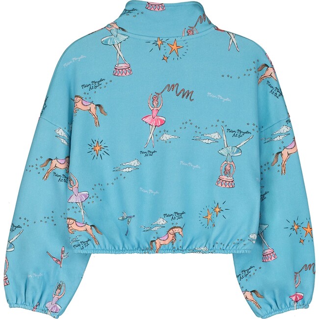 BALLERINA SWEATSHIRT, SKY BLUE - Sweatshirts - 2