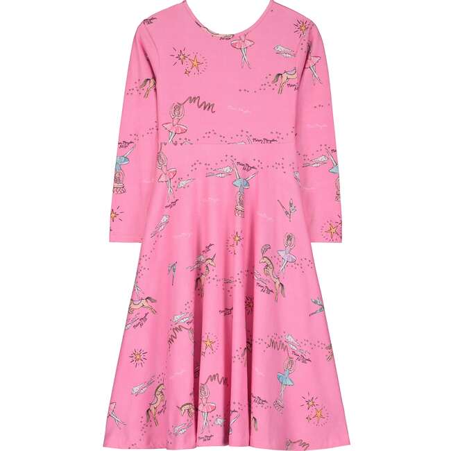 BALLERINA DRESS, PINK - Dresses - 3