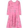 BALLERINA DRESS, PINK - Dresses - 3