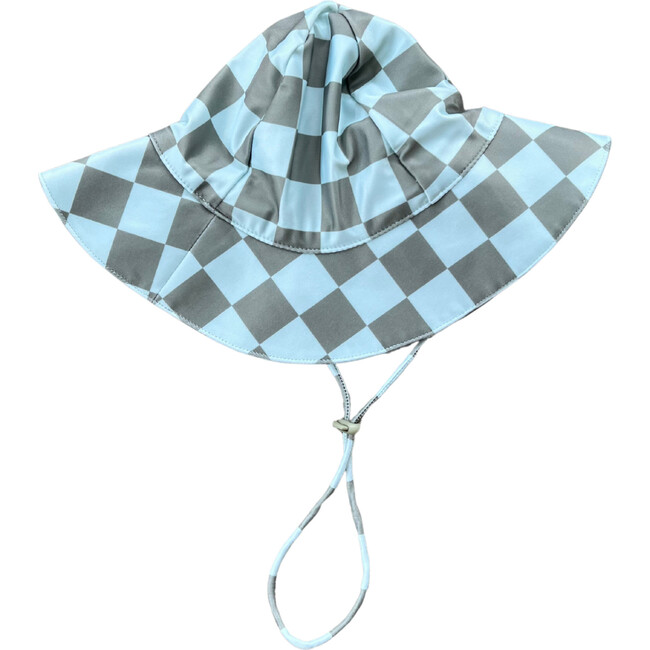Sun Hat Checker in Seagrass - Sun Hats - 1
