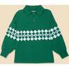 Tenor Green Check Polo - Polo Shirts - 1 - thumbnail