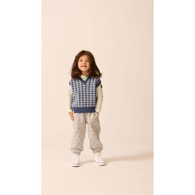 Wool Yearbook Vest in Houndstooth - Vests - 2